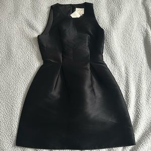 Kate Spade, Size 8, black. Partially open back with rhinestone accents.